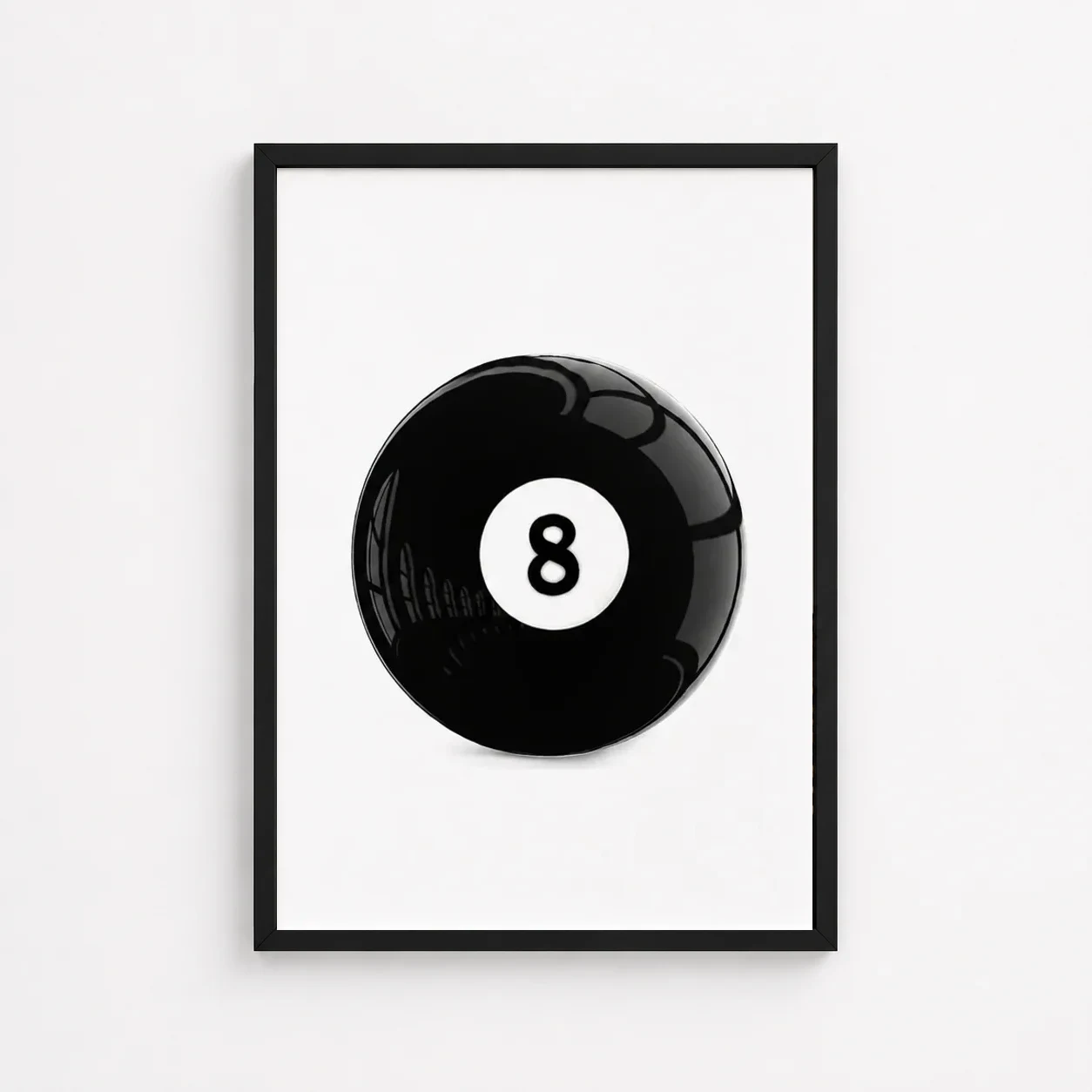 8-Ball — framed artwork